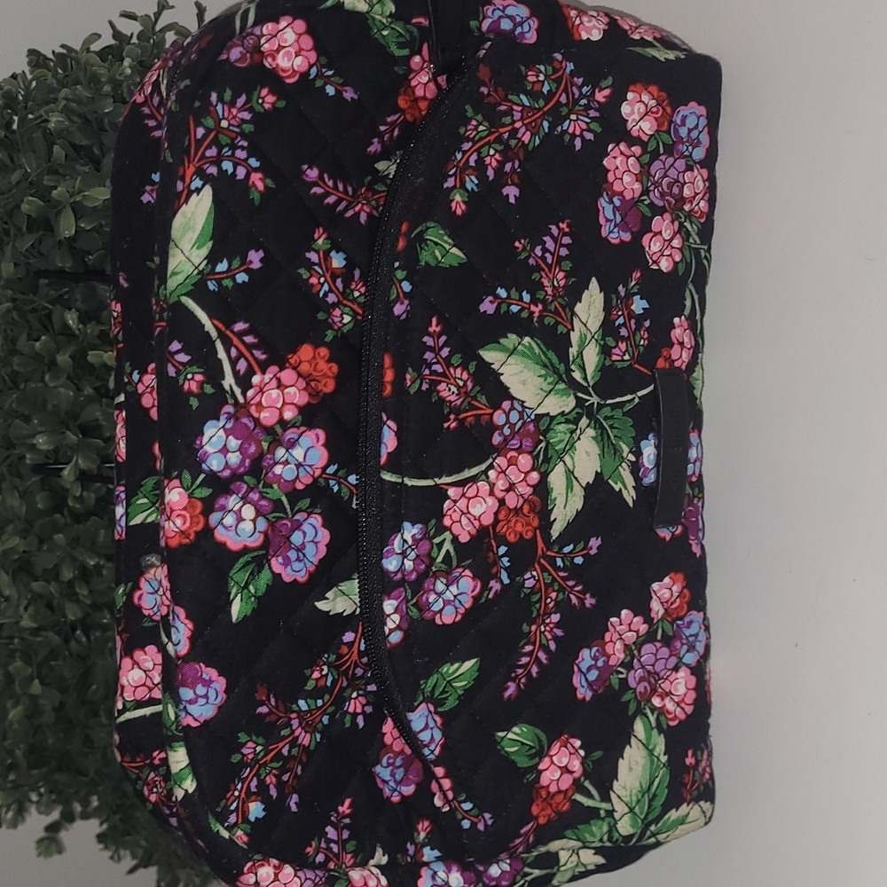 Vera Bradley Floral Quilted Cosmetic Case or Lunch Bag